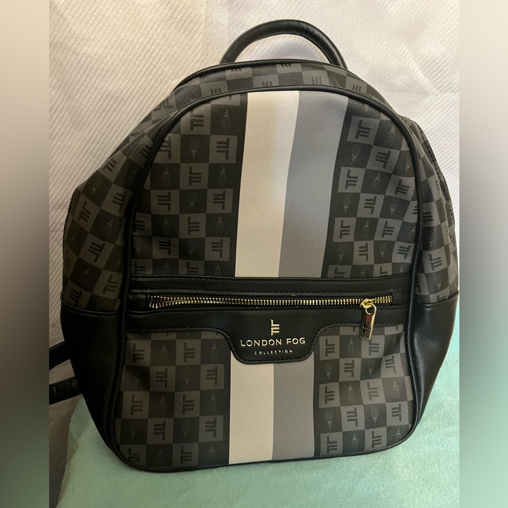 🆕. London Fog New Black Backpack Great Holiday Gift present